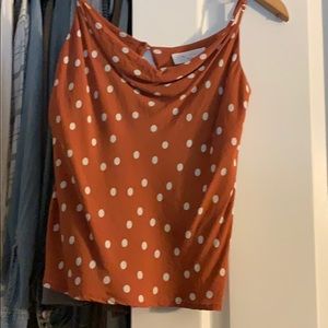 elodie polka dot tank